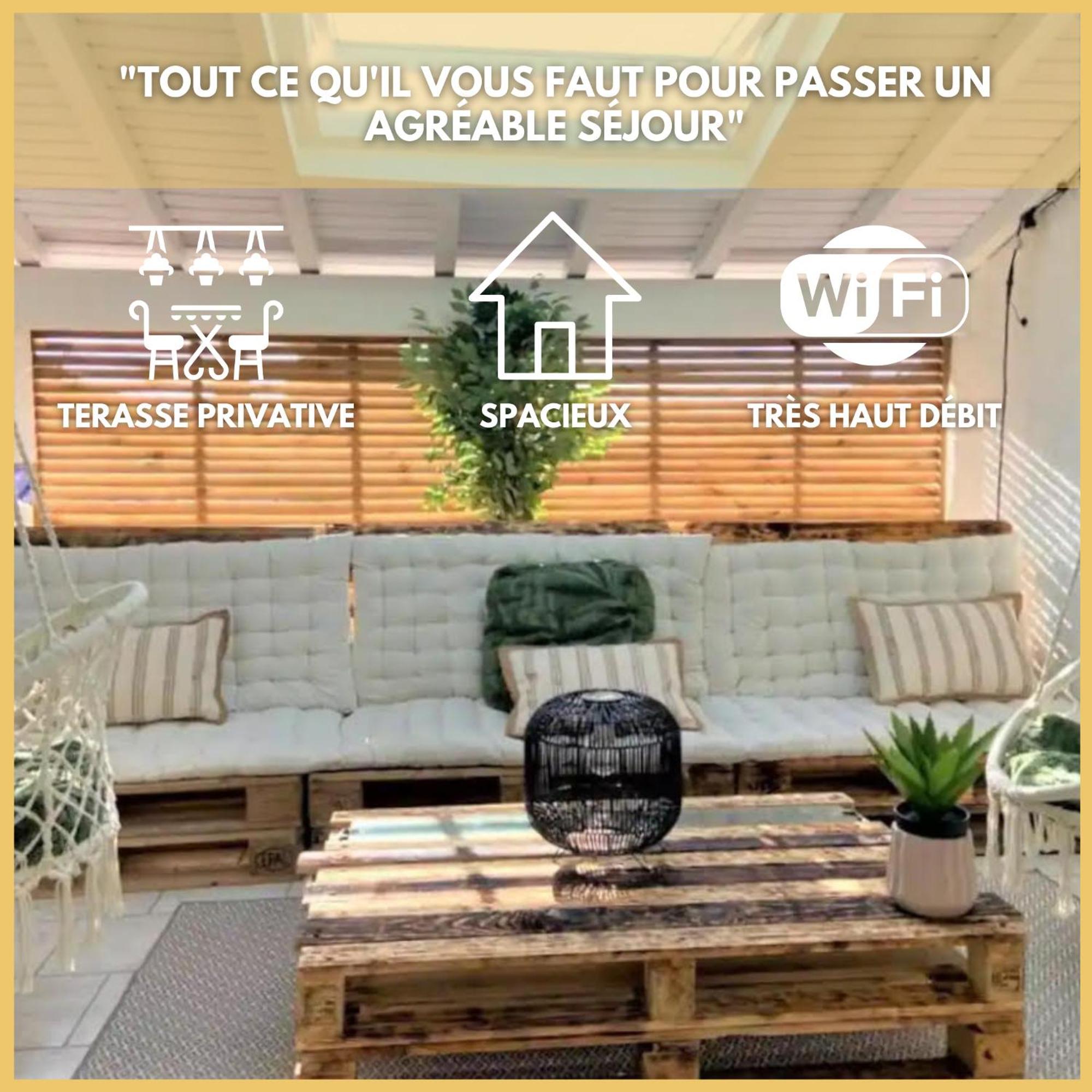شقة Le Paisiblement Votre 2 Ch, Terrasse, Clim, Park مونْتوبا المظهر الخارجي الصورة